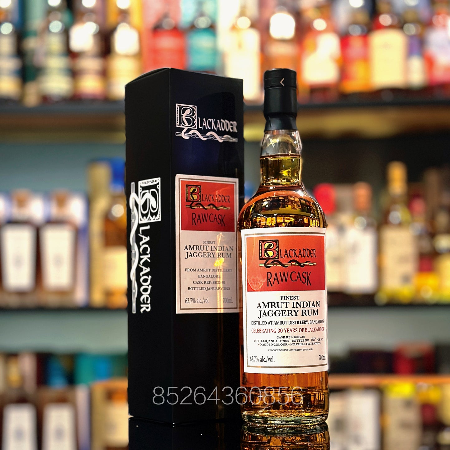 Amrut Finest Indian Jaggery Rum Cask BR25-01 Raw Cask by Blackadder Indian Rum