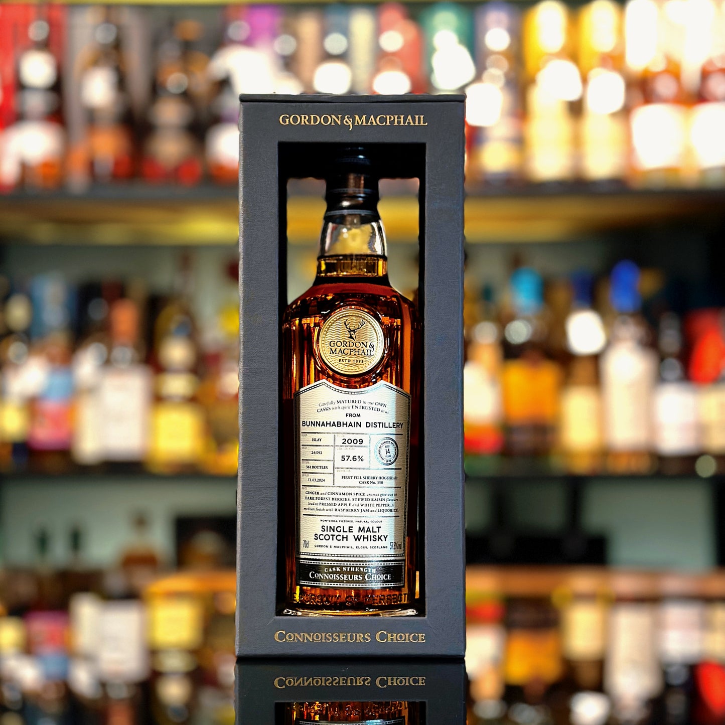 Bunnahabhain 14년산 "Connisseurs Choice" 퍼스트필 셰리 호그스헤드 #358 by Gordon & MacPhail 싱글 몰트 스카치 위스키