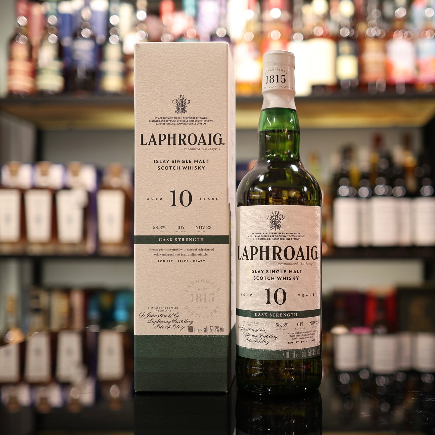 라프로익 10년산 캐스크 스트렝스 배치 017 싱글 몰트 스카치 위스키