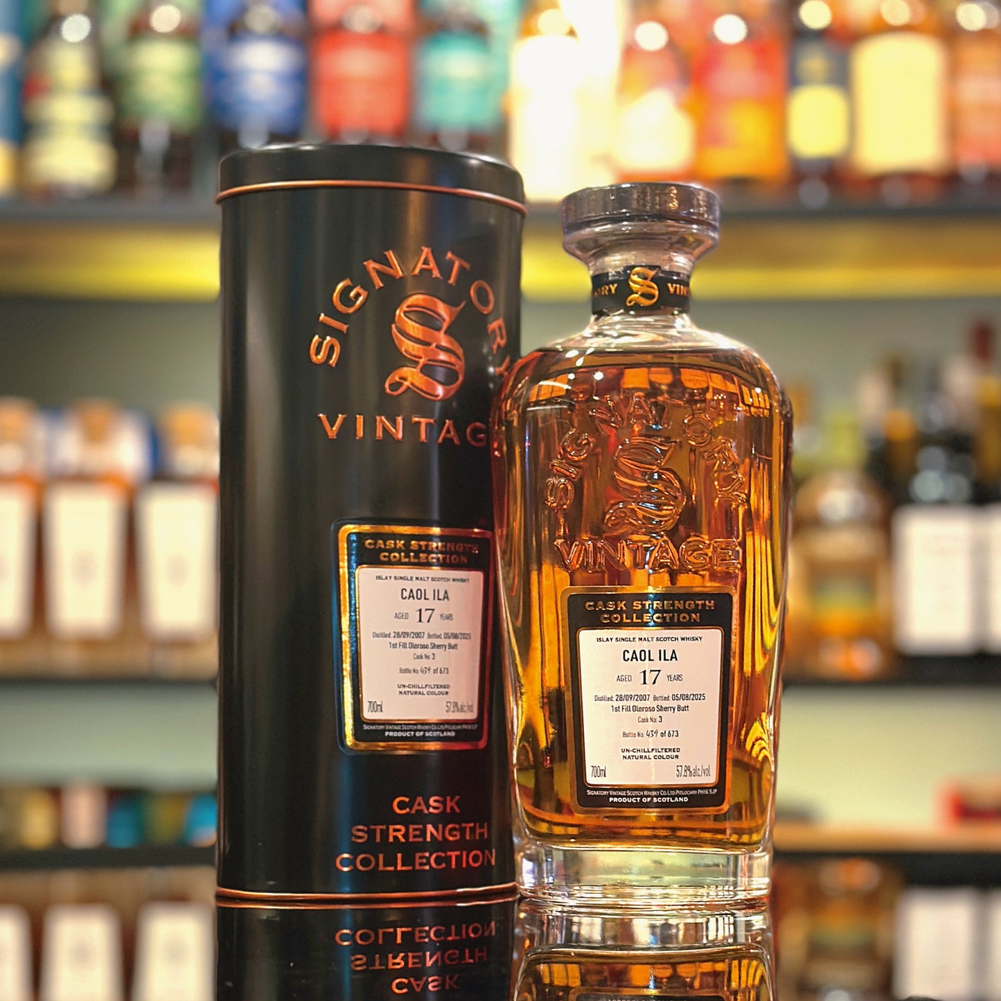 Caol Ila 17 Year Old 2007-2025 First-fill Oloroso Sherry Butt #3 by Signatory Vintage Single Malt Scotch Whisky