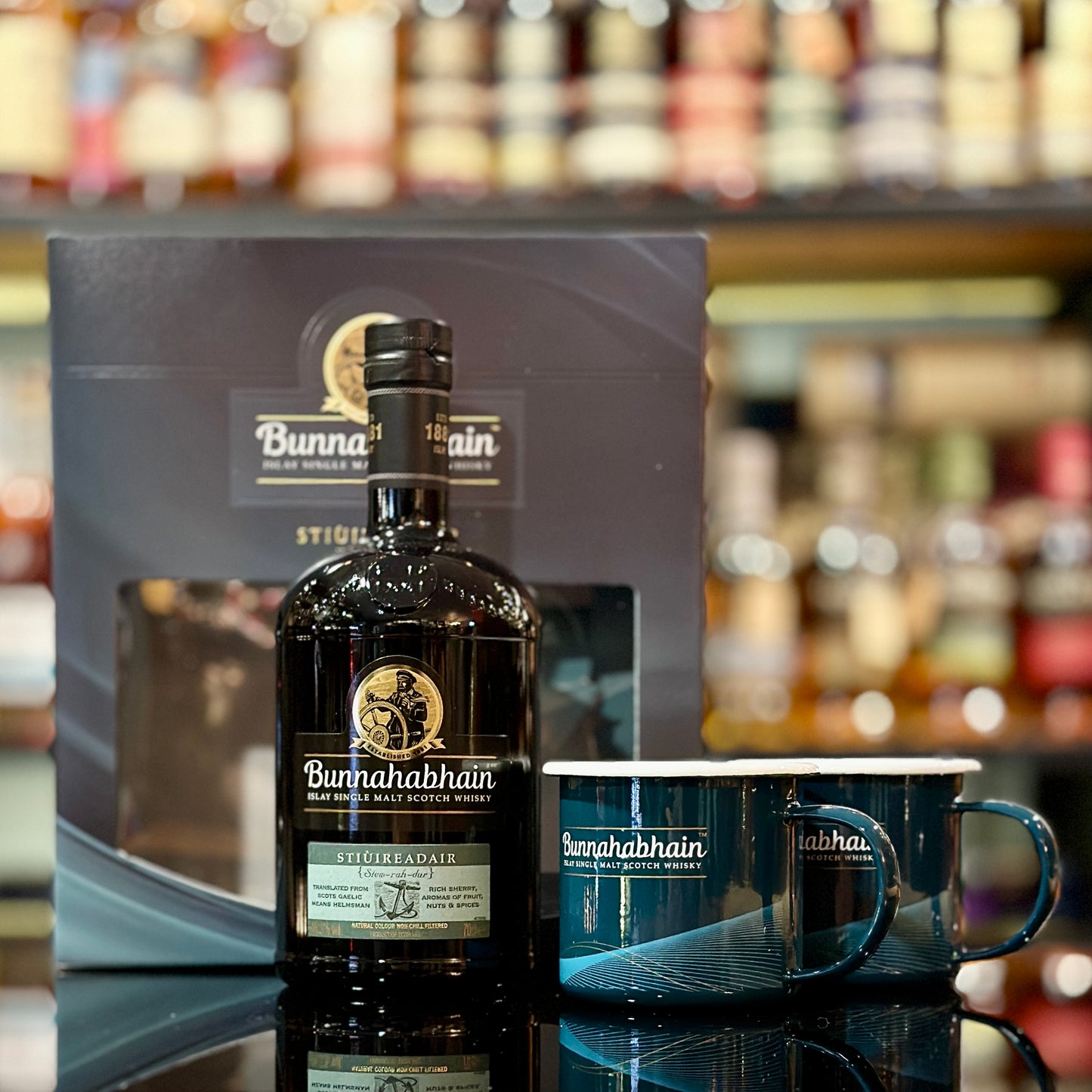 布納哈本Stiuireadair蘇格蘭單一麥芽威士忌(禮品套裝)