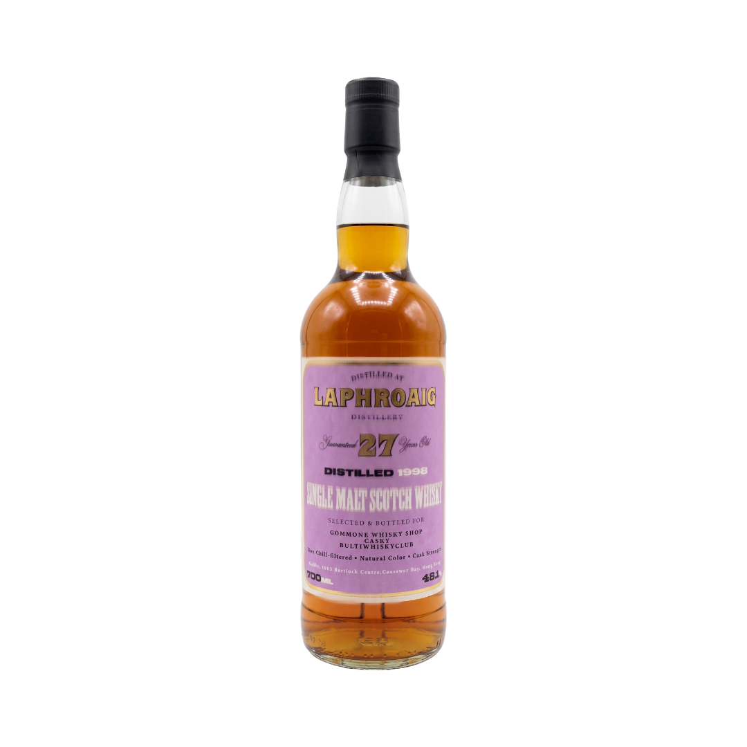 Laphroaig 27 Year Old 1998-2026 Refill Sherry Hogshead by Casky Single Malt Scotch Whisky