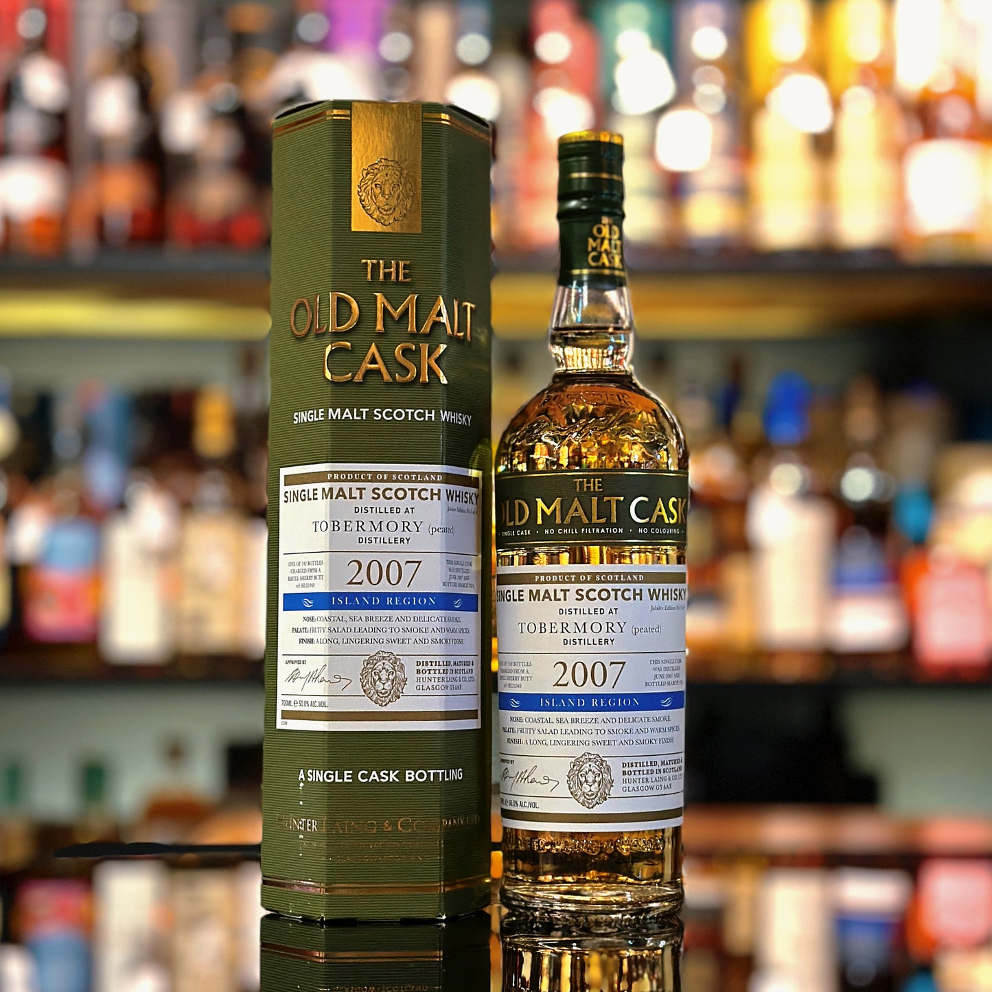 托本莫瑞16年2007-2024年二次裝填雪莉巴特桶#HL2049亨特.蘭恩老稀系列蘇格蘭單一麥芽威士忌