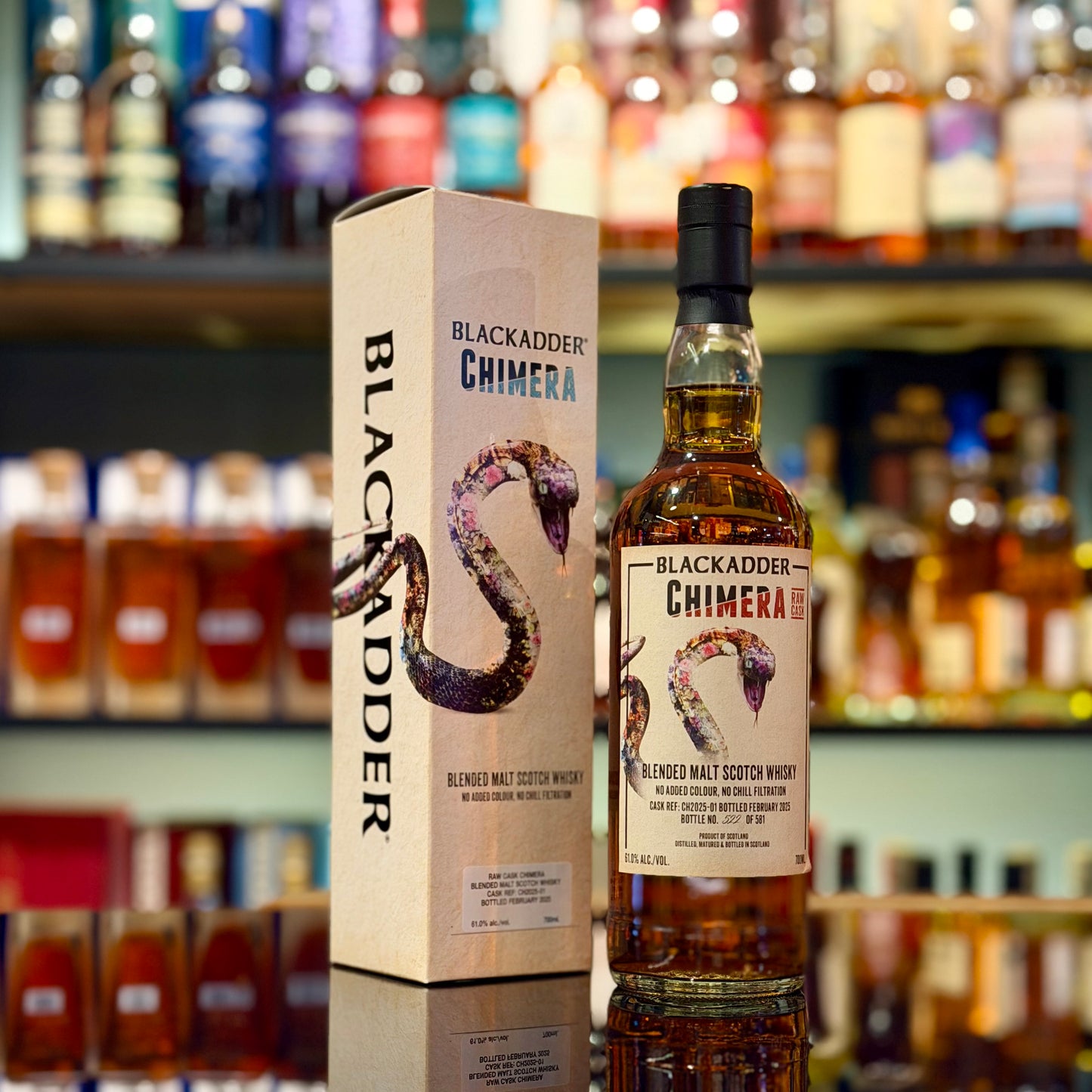 Chimera Ref:CH2025-01 Raw Cask by Blackadder Blended Malt Scotch Whisky