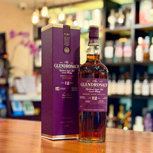 GlenDronach 12 Year Old Oloroso Sherry Matured Single Malt Scotch Whisky (1000ml)