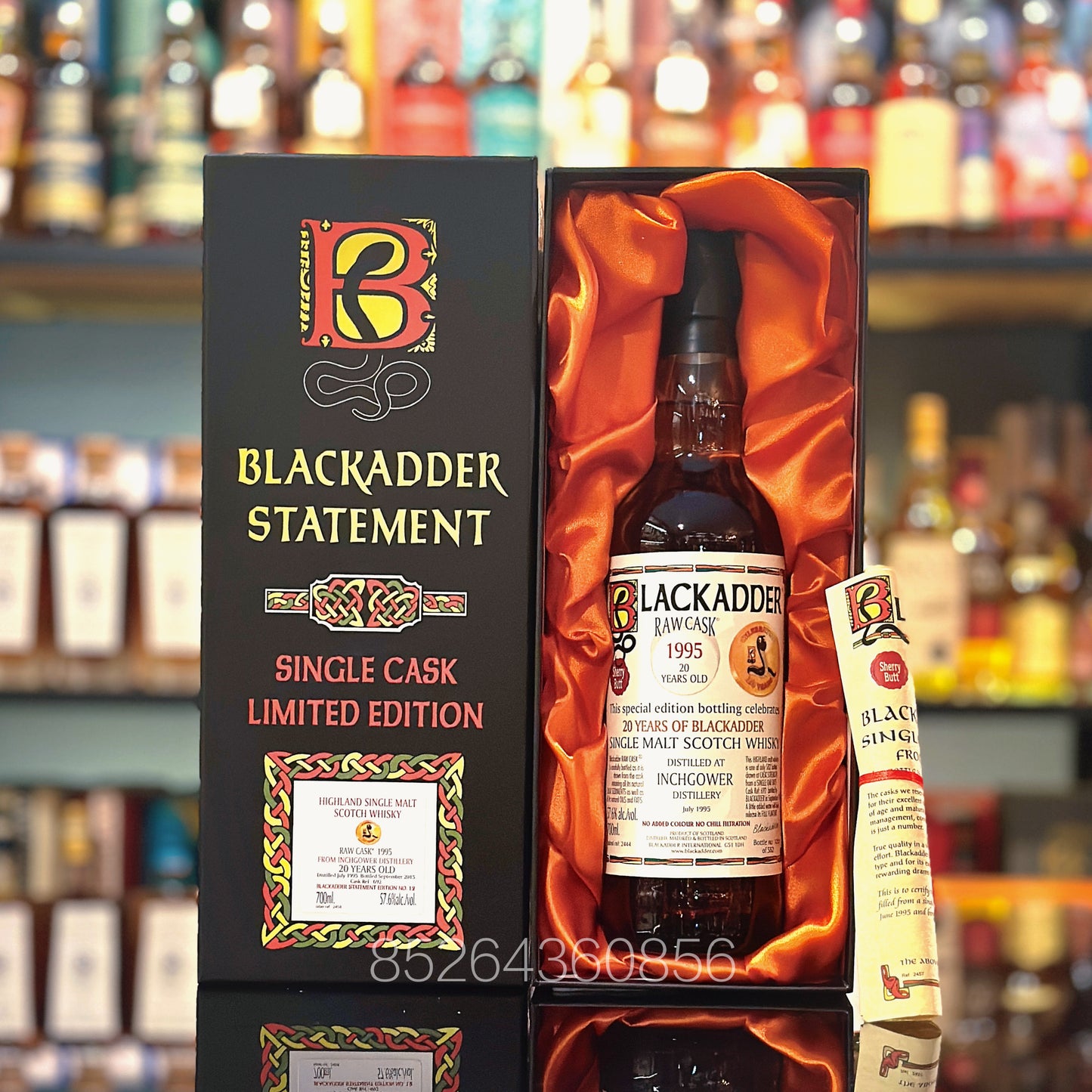 Inchgower 20 Year Old 1995-2015 Sherry Butt #692 Raw Cask Statement Edition No. 12 by Blackadder Single Malt Scotch Whisky