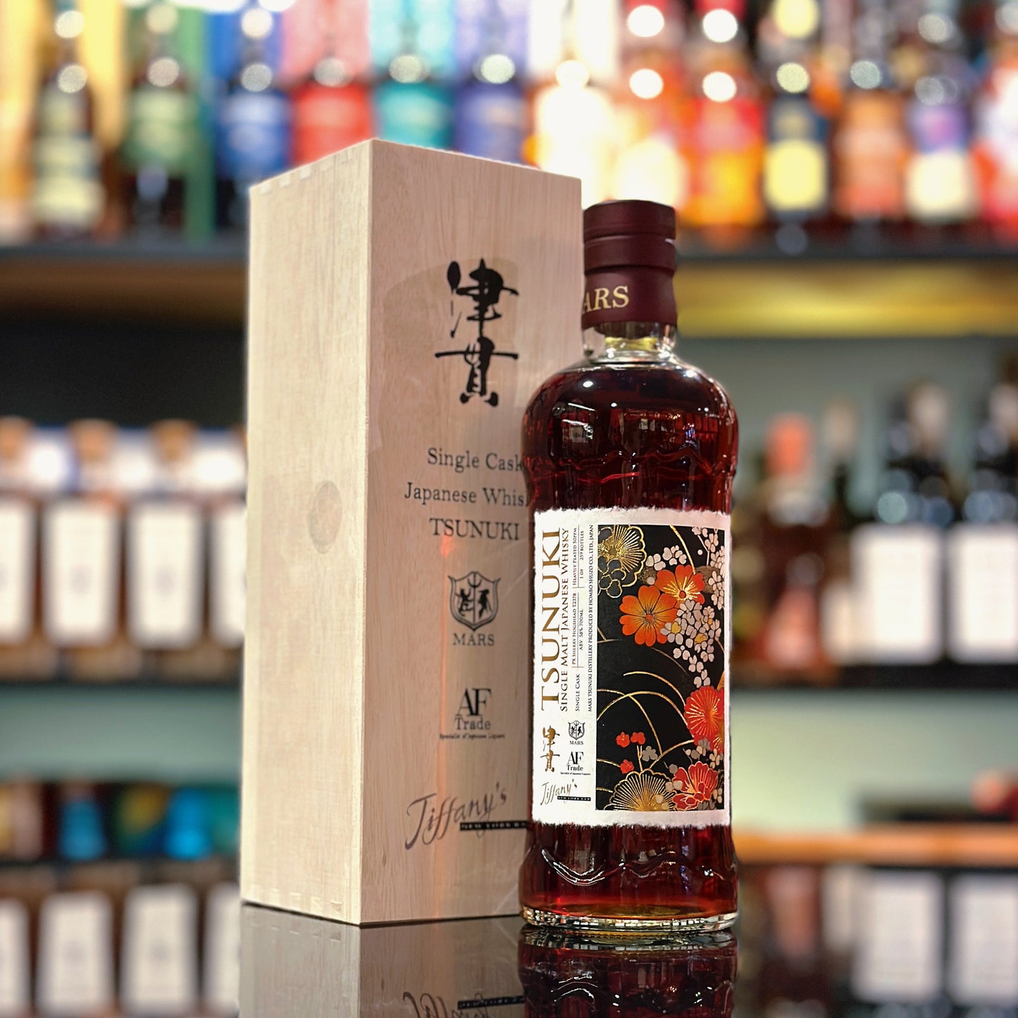 Mars Tsunuki 4 Year Old 2021-2025 Pedro Ximénez Hogshead #T2378 for AF Trade x Tiffany's New York Bar Single Malt Japanese Whisky