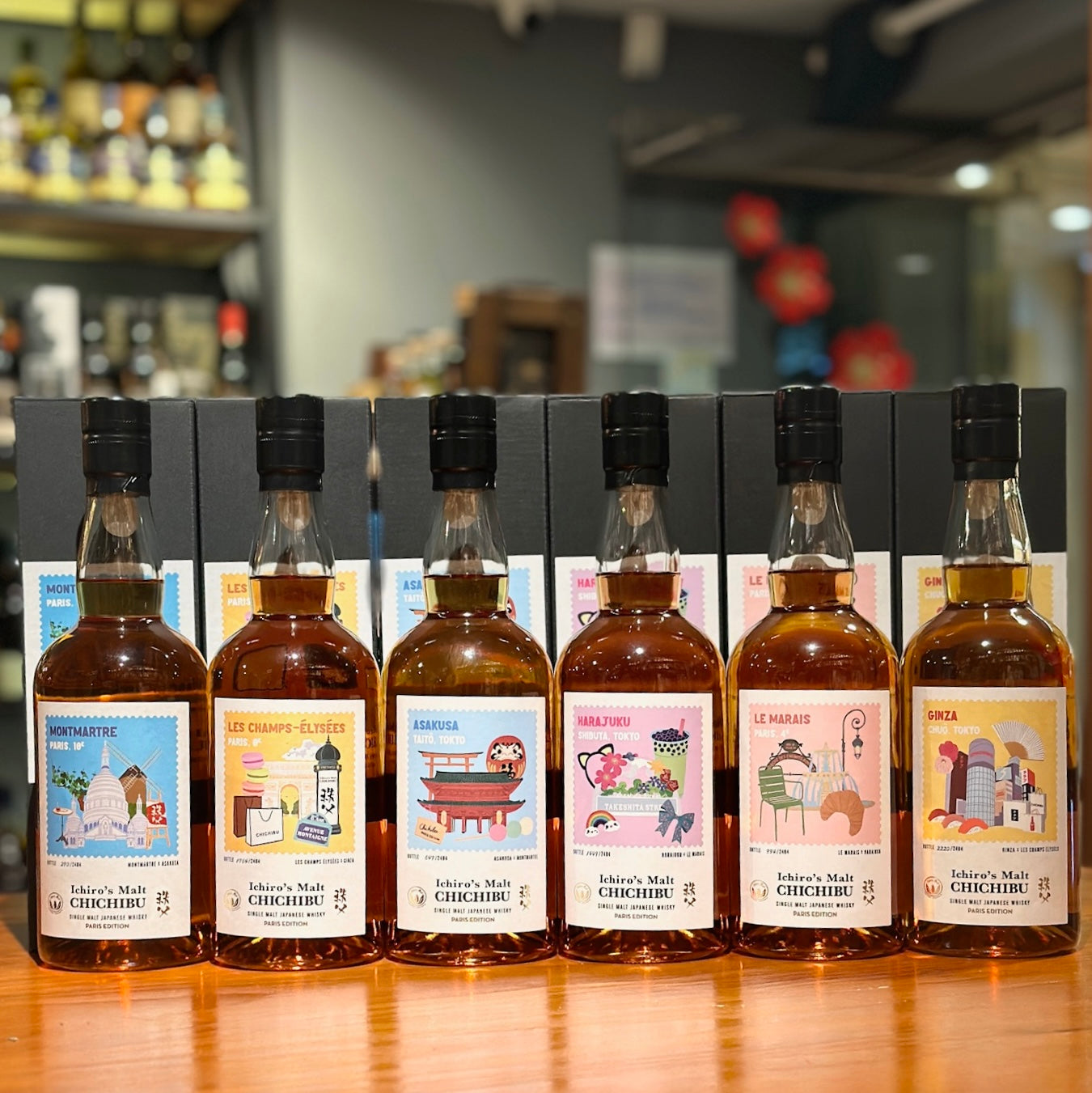 秩父「巴黎2025年版 」日本單一麥芽威士忌套裝