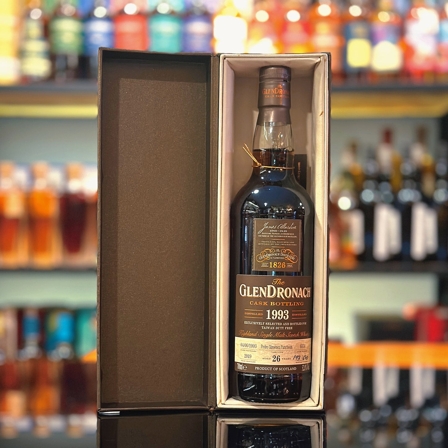 GlenDronach 26 Year Old 1993-2019 Pedro Ximénez Puncheon #6574 Single Malt Scotch Whisky