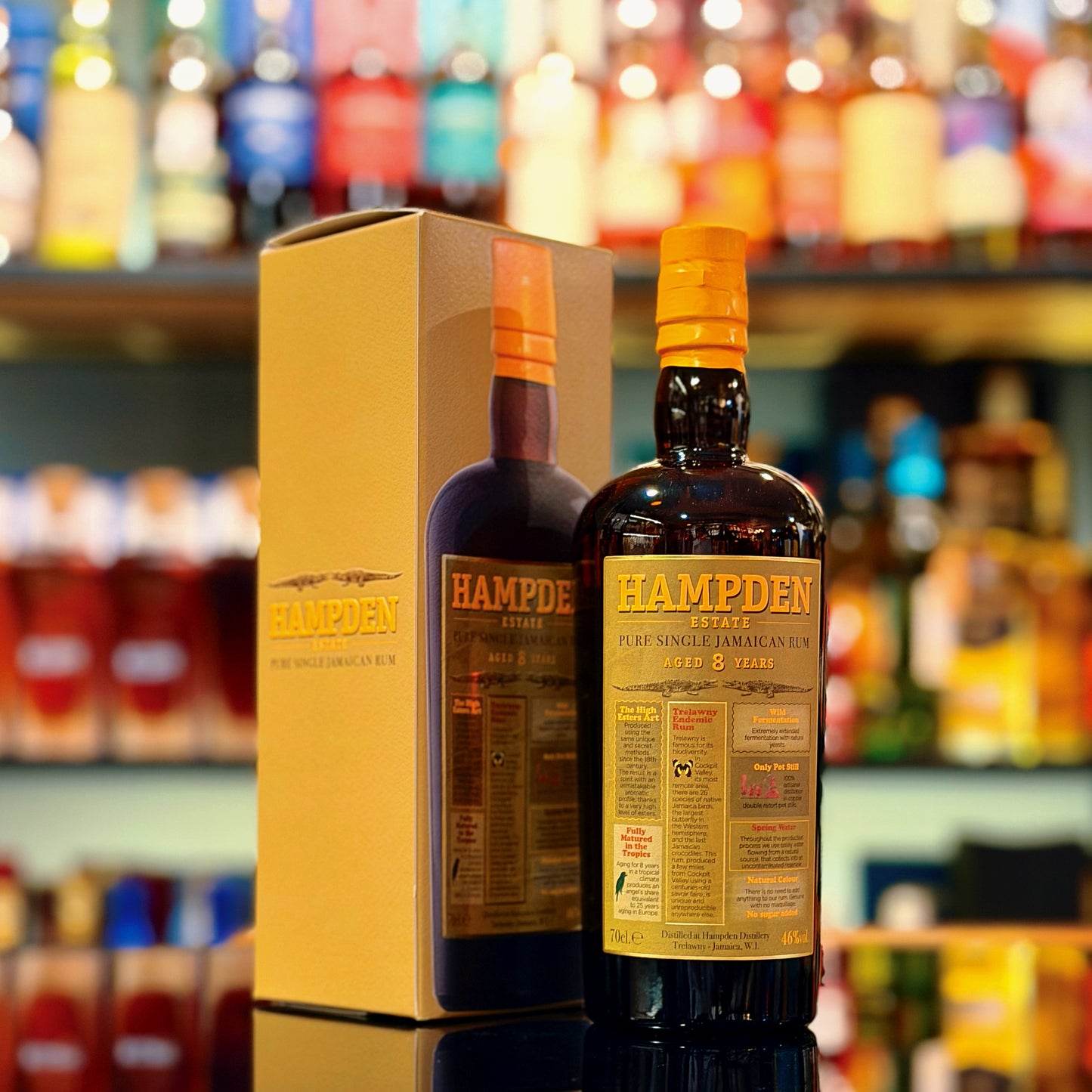 Hampden Estate Aged 8 Years Pure Single Jamaican Rum