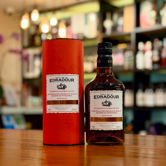 Edradour 12 Year Old Sherry Cask Strength Batch #8 Single Malt Scotch Whisky