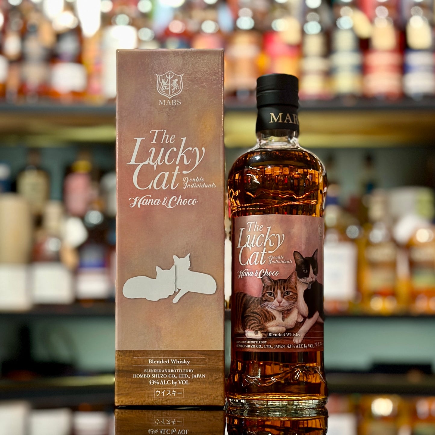 Mars The Lucky Cat Double Individuals Hana & Choco Blended Whisky
