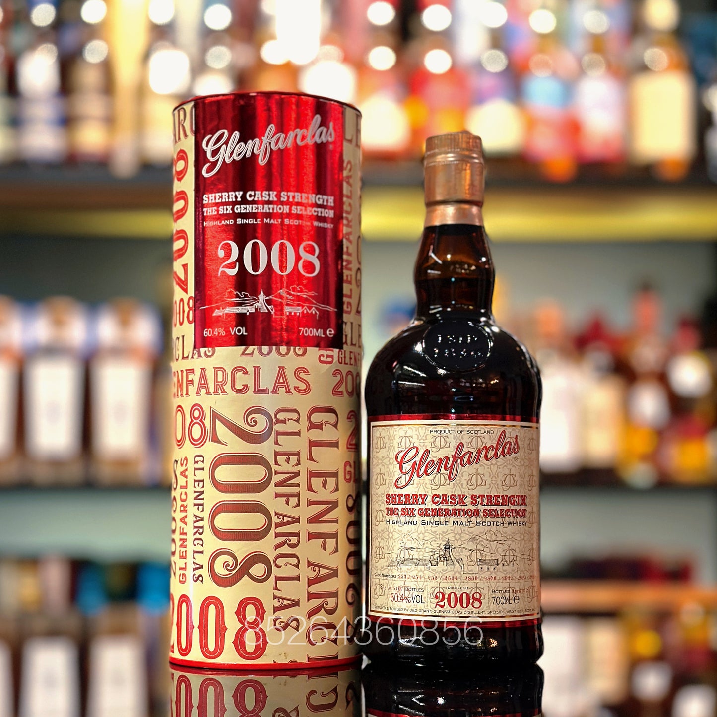 Glenfarclas 9 Year Old 2008 "The Sixth Generation Selection" Single Malt Scotch Whisky