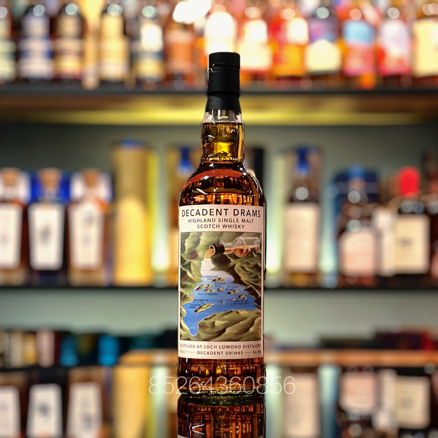 Loch Lomond 19 Year Old 2005-2025 First-fill Bourbon Barrel by Decadent Drinks Single Malt Scotch Whisky