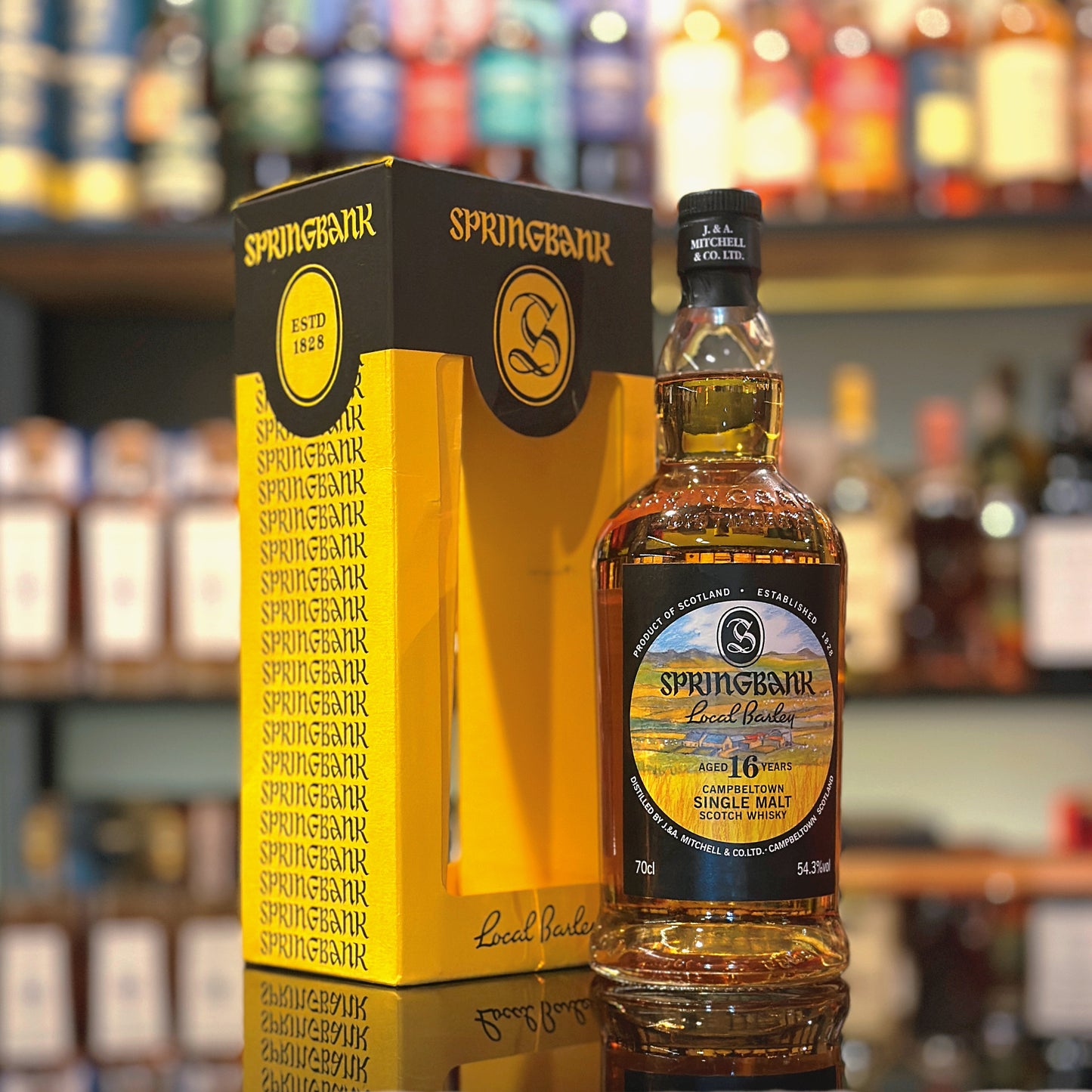 Springbank 16 Year Old Local Barley Single Malt Scotch Whisky (2016 Release)