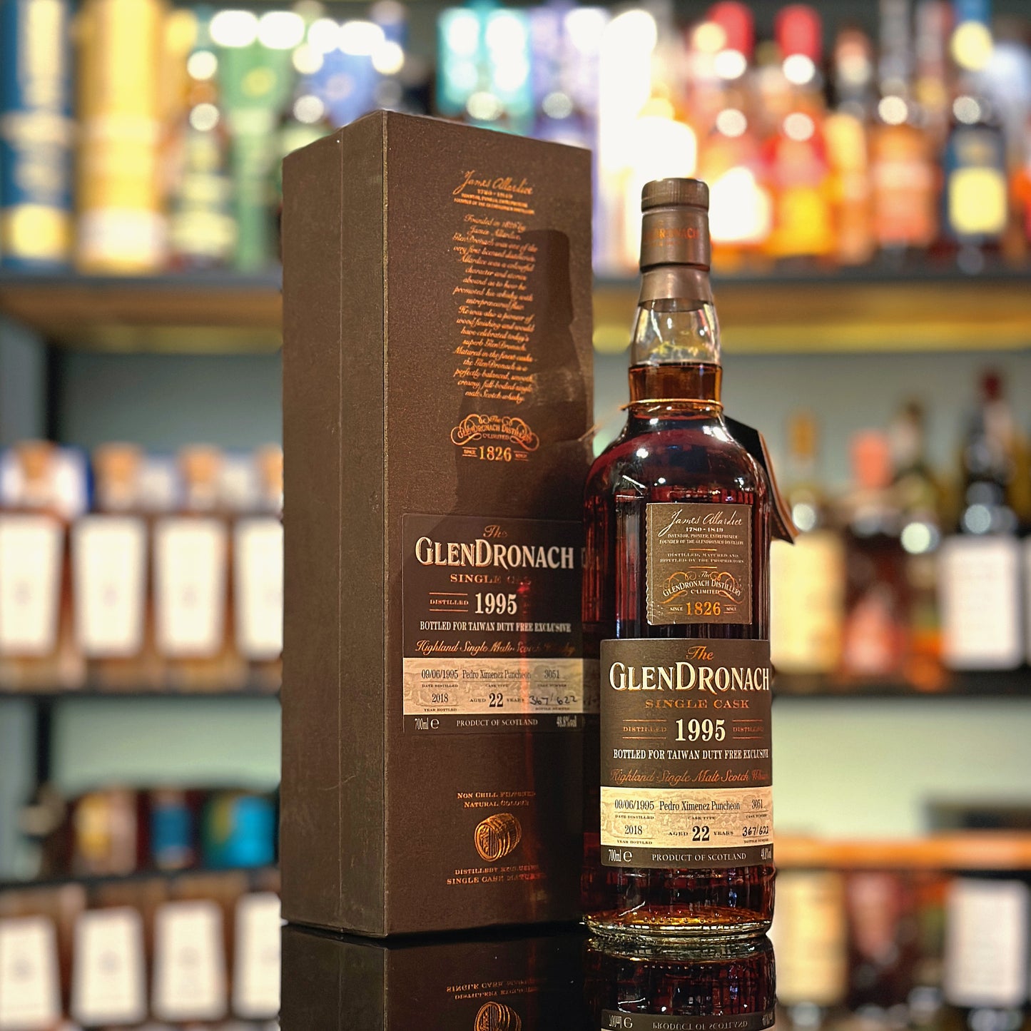 格蘭多納22年1995-2018 Pedro Ximénez雪莉邦穹桶#3051蘇格蘭單一麥芽威士忌