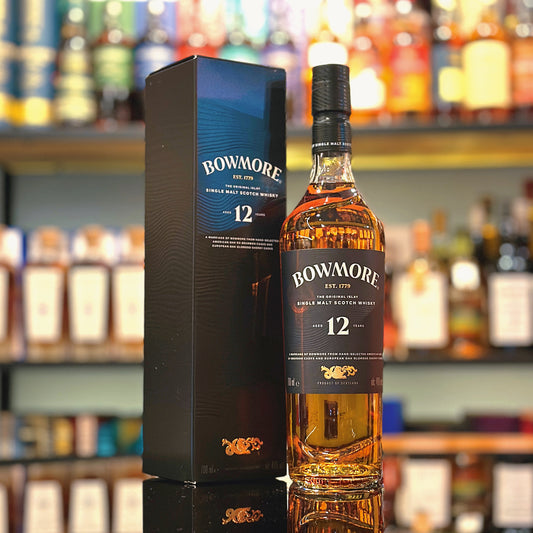 Bowmore 12 Year Old Single Malt Scotch Whisky (New Packaging)