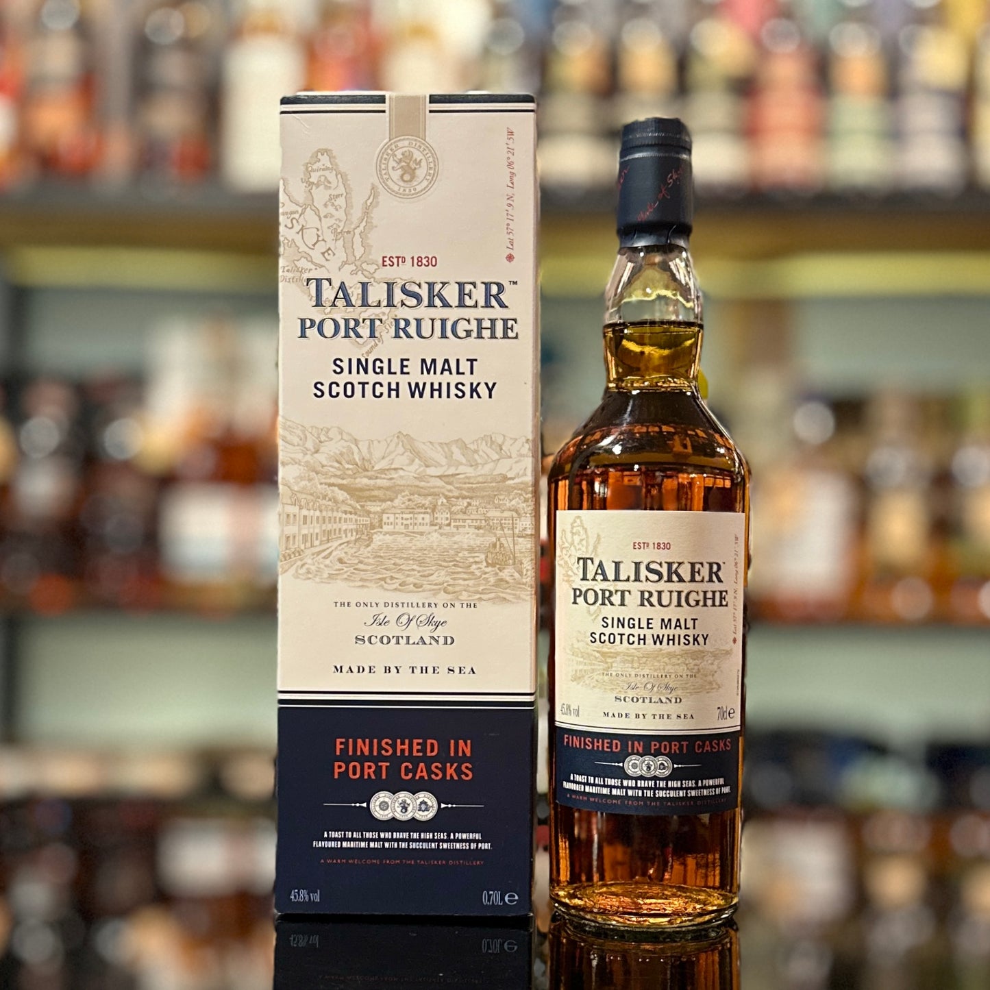 Talisker Port Ruighe Single Malt Scotch Whisky (Old Packaging)