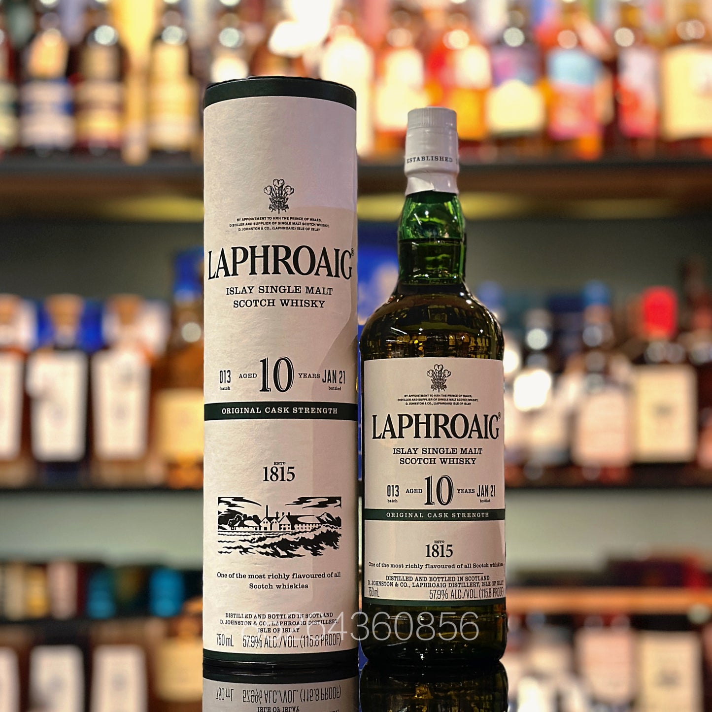 Laphroaig 10 Year Old Cask Strength Batch 013 Single Malt Scotch Whisky