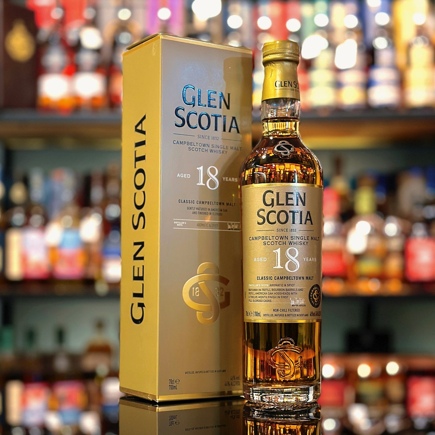 Glen Scotia 18 Year Old Single Malt Scotch Whisky