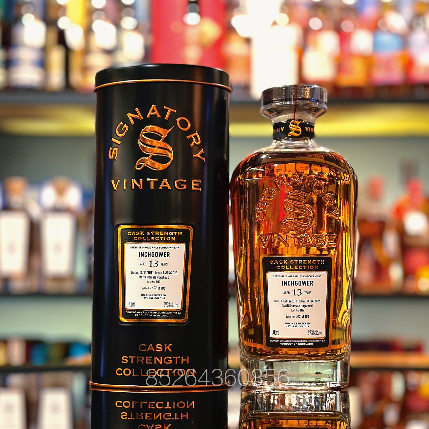 英呎高爾13年2011-2025年首次裝填瑪薩拉酒豬頭桶#109 聖弗力獨立裝瓶蘇格蘭單一麥芽威士忌