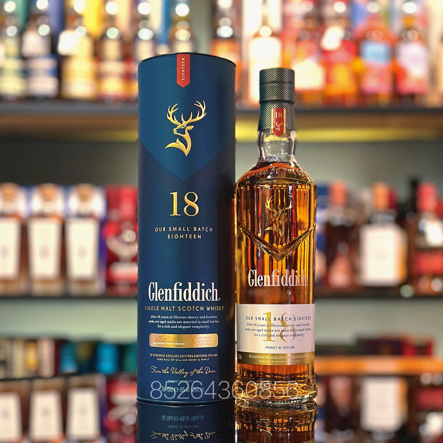Glenfiddich 18 Year Old Single Malt Scotch Whisky