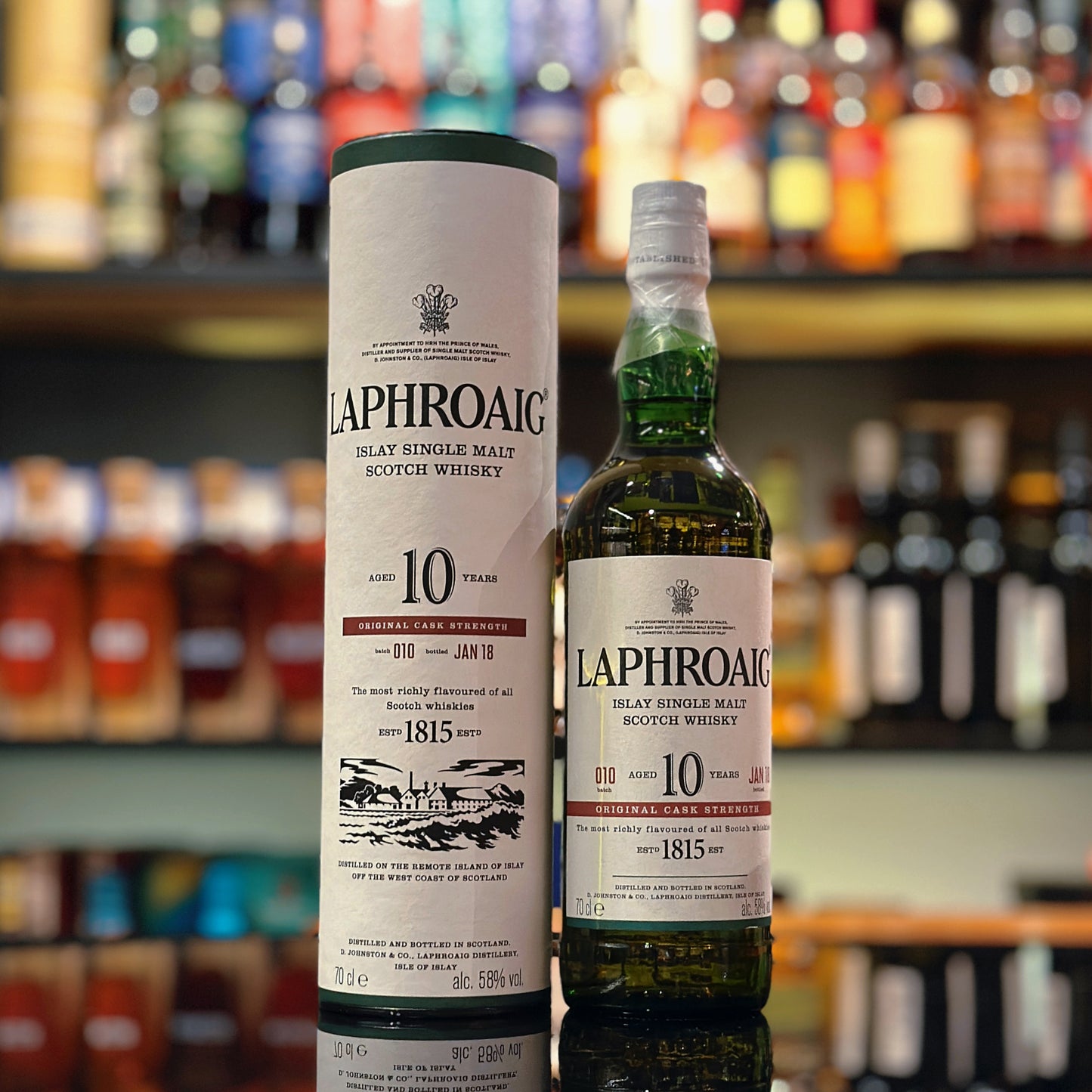 Laphroaig 10 Year Old Cask Strength Batch 010 Single Malt Scotch Whisky