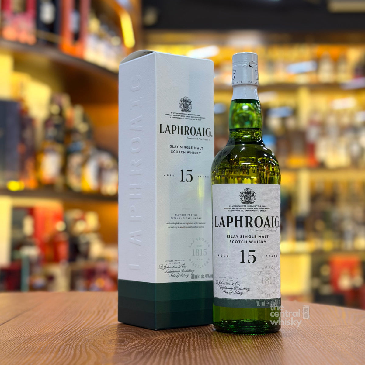 Laphroaig 15 Year Old Single Malt Scotch Whisky