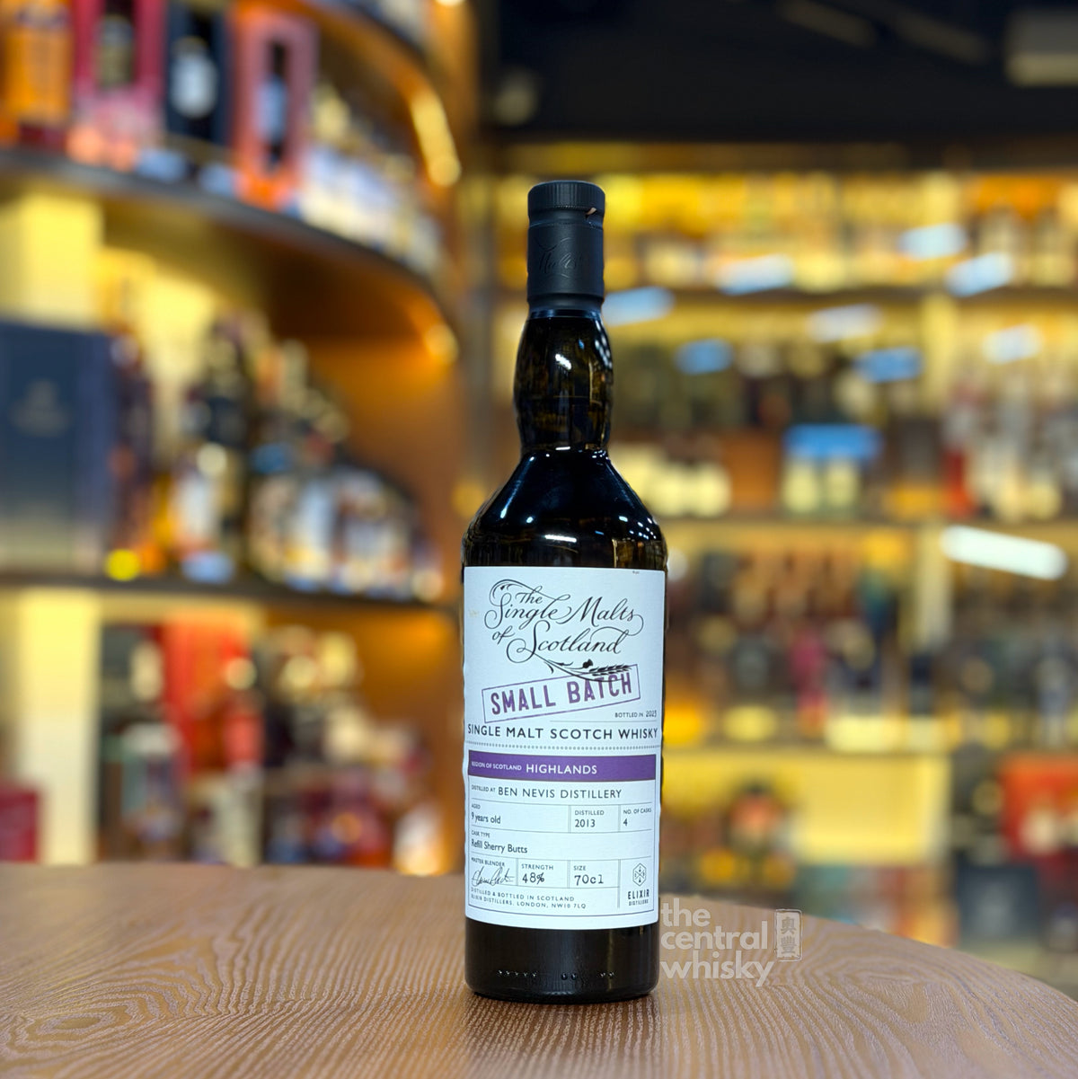 Ben Nevis 9 Year Old 2013-2023 The Single Malts of Scotland - Small Batch Refill Sherry Butt #4 by Elixir Distillers Single Malt Scotch Whisky