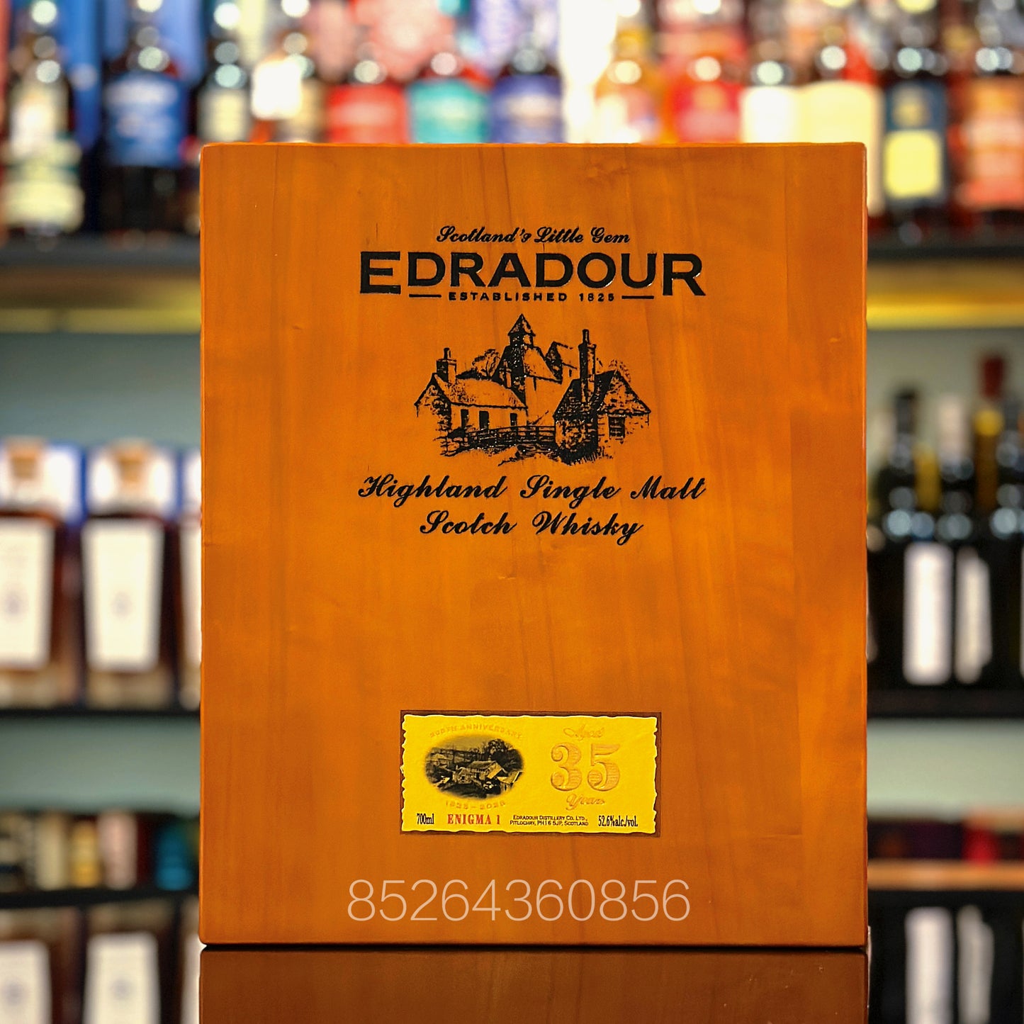 Edradour 35 Year Old 1989-2025 First-fill Sherry Butt #355 "Enigma No. 1" Single Malt Scotch Whisky