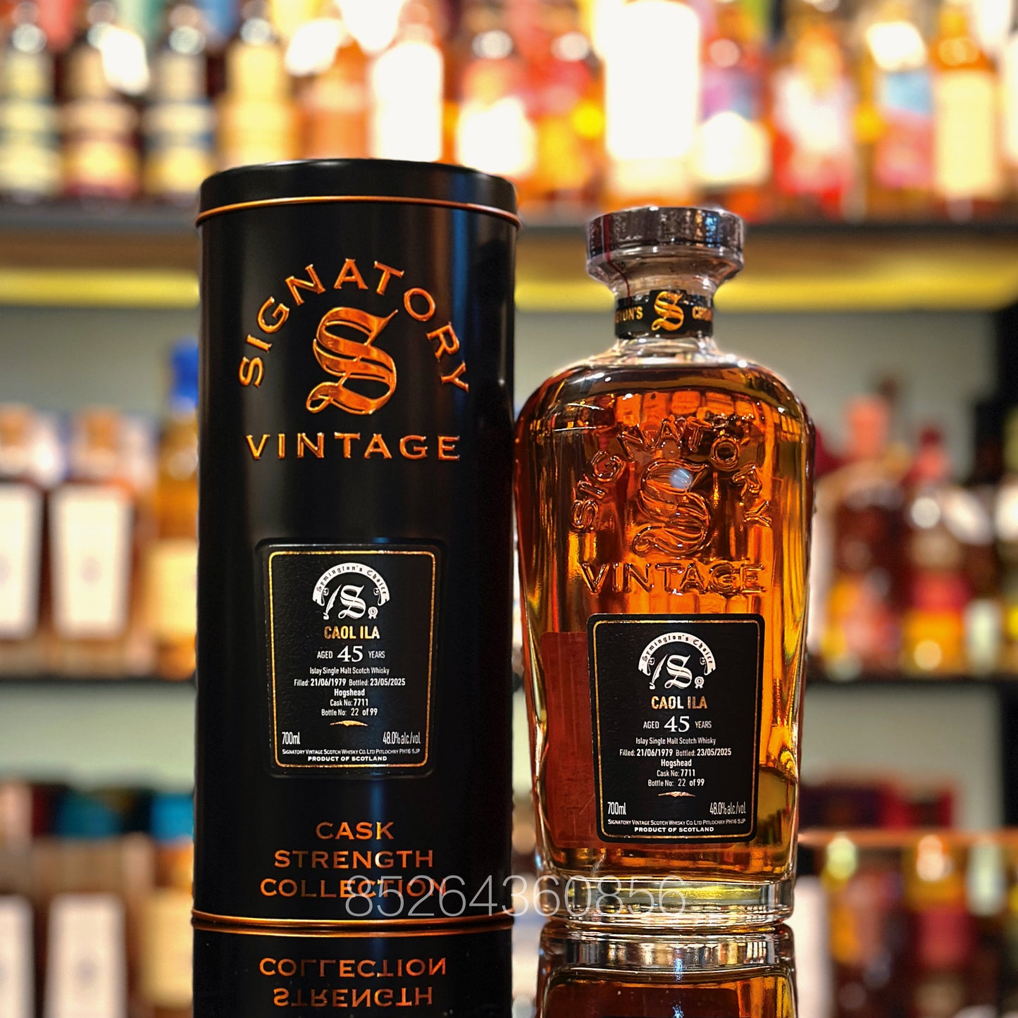 卡爾里拉45年1979-2025年豬頭桶#7711「Symington‘s Choice」聖弗力獨立裝瓶蘇格蘭單一麥芽威士忌