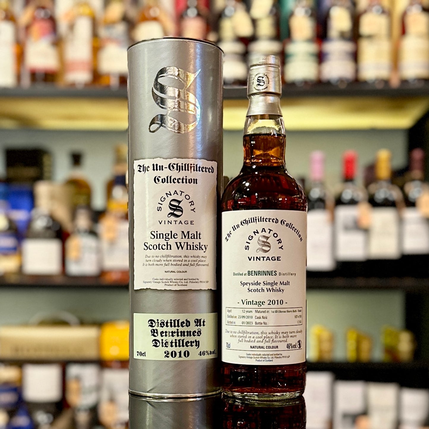 Benrinnes 12 Year Old 2010 Casks #107 & #110 by Signatory Vintage Single Malt Scotch Whisky