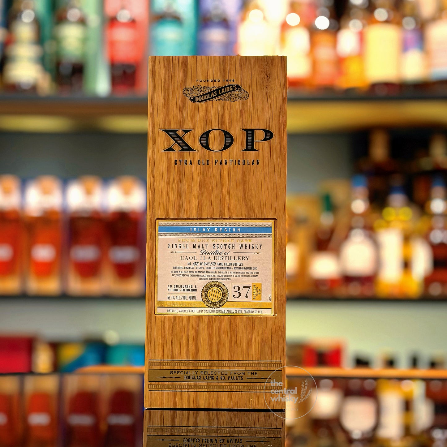 Caol Ila 37 Year Old 1980-2017 Refill Hogshead #DL12074 XOP by Douglas Laing Single Malt Scotch Whisky