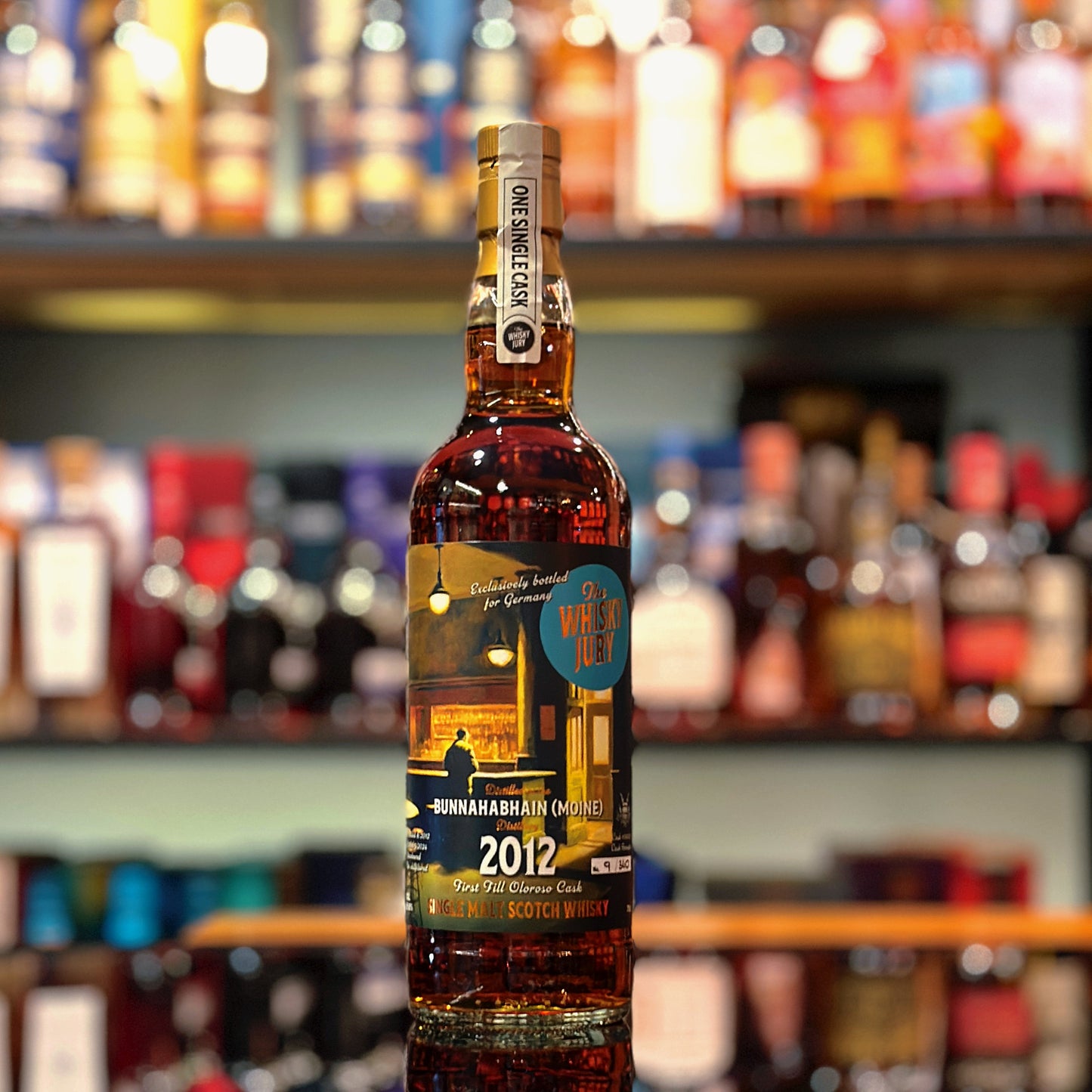 Bunnahabhain 12 Year Old 2012-2024 First-fill Oloroso Sherry Cask #09003 by The Whisky Jury Single Malt Scotch Whisky
