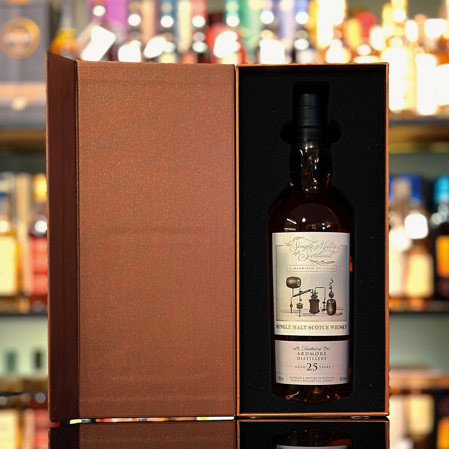Ardmore 25년산 1997-2023 싱글 몰트 오브 스코틀랜드 - Elixir Distillers 싱글 몰트 스카치 위스키의 Marriage of Casks