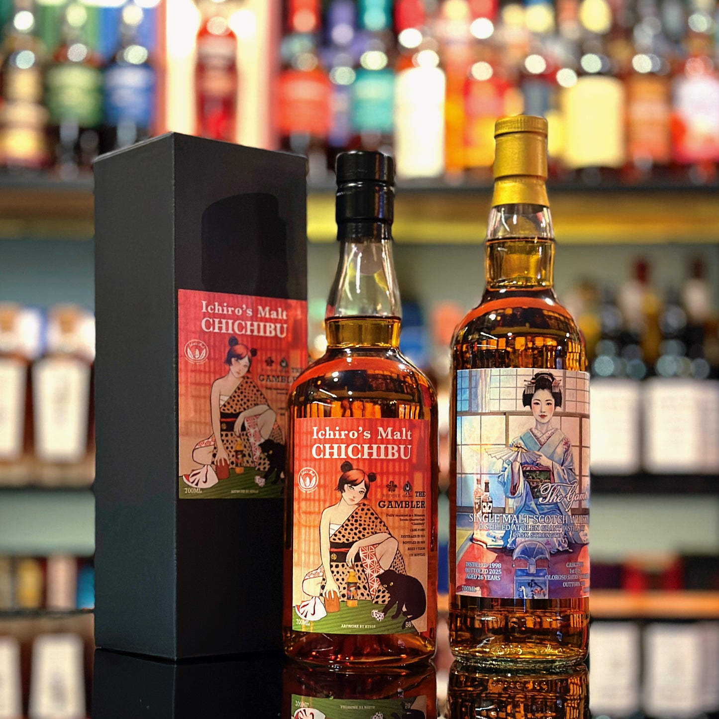 Club Qing「The Gambler #5及#6」威士忌套裝(Rudder及Club Qing選桶)