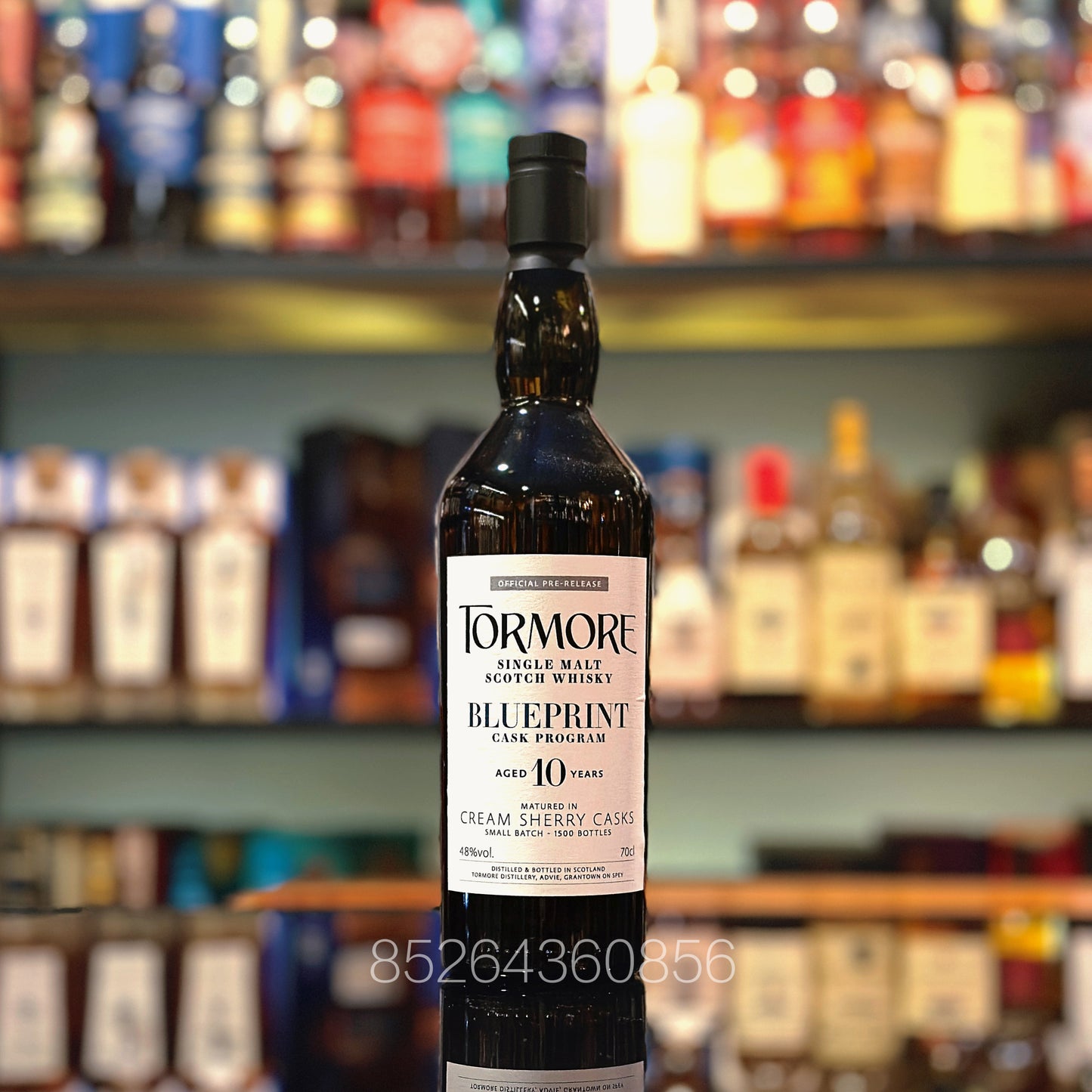 Tormore 10 Year Old “Cream Sherry Cask Blueprint Cask Program 01” Single Malt Scotch Whisky