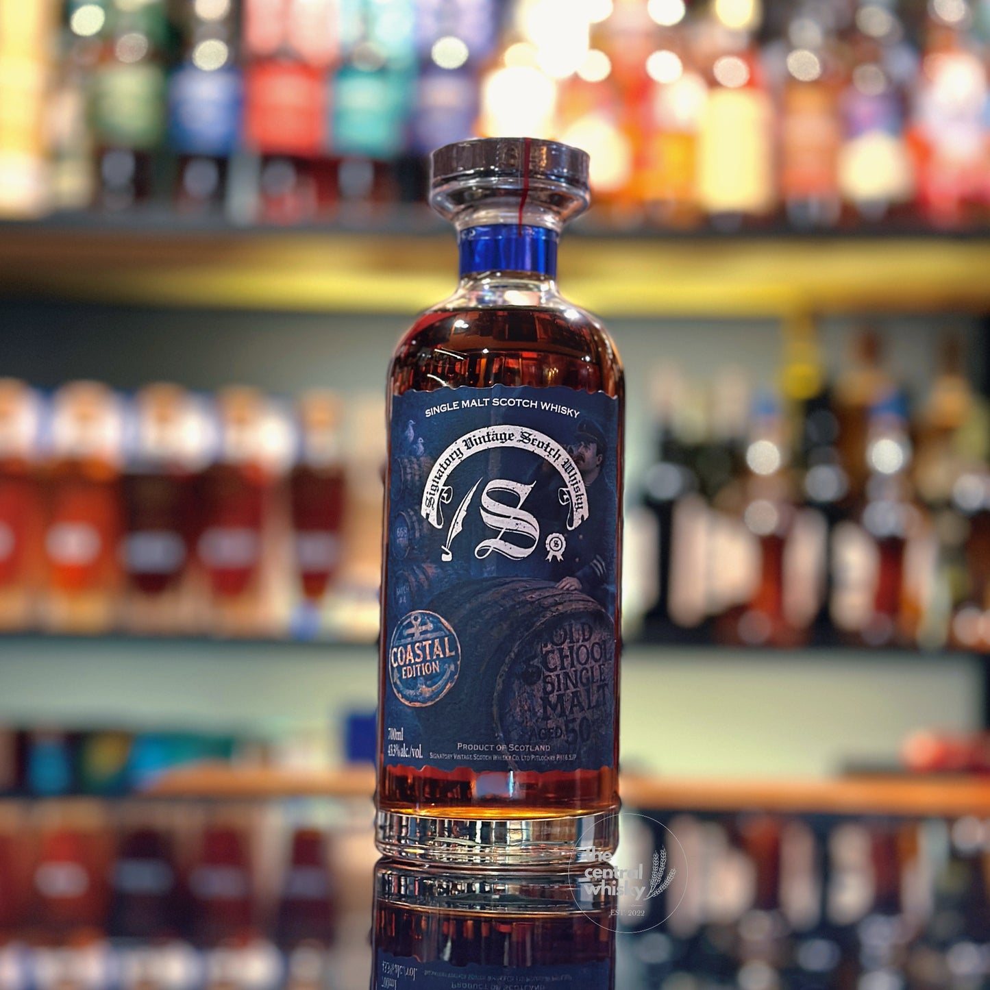 Old School Malt 50 Year Old Coastal Edition Batch 4 by Signatory Vintage Single Malt Scotch Whisky