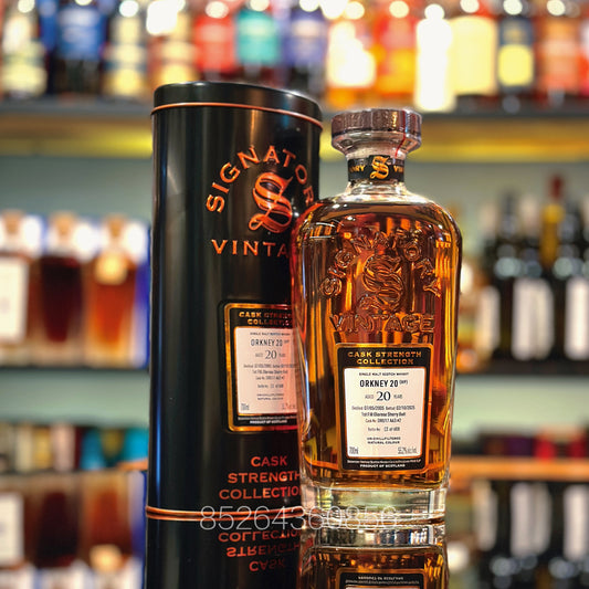 Orkney (HP) 20 Year Old 2000-2025 First-fill Oloroso Sherry Butt #DRU17 A63 #2 by Signatory Vintage Single Malt Scotch Whisky