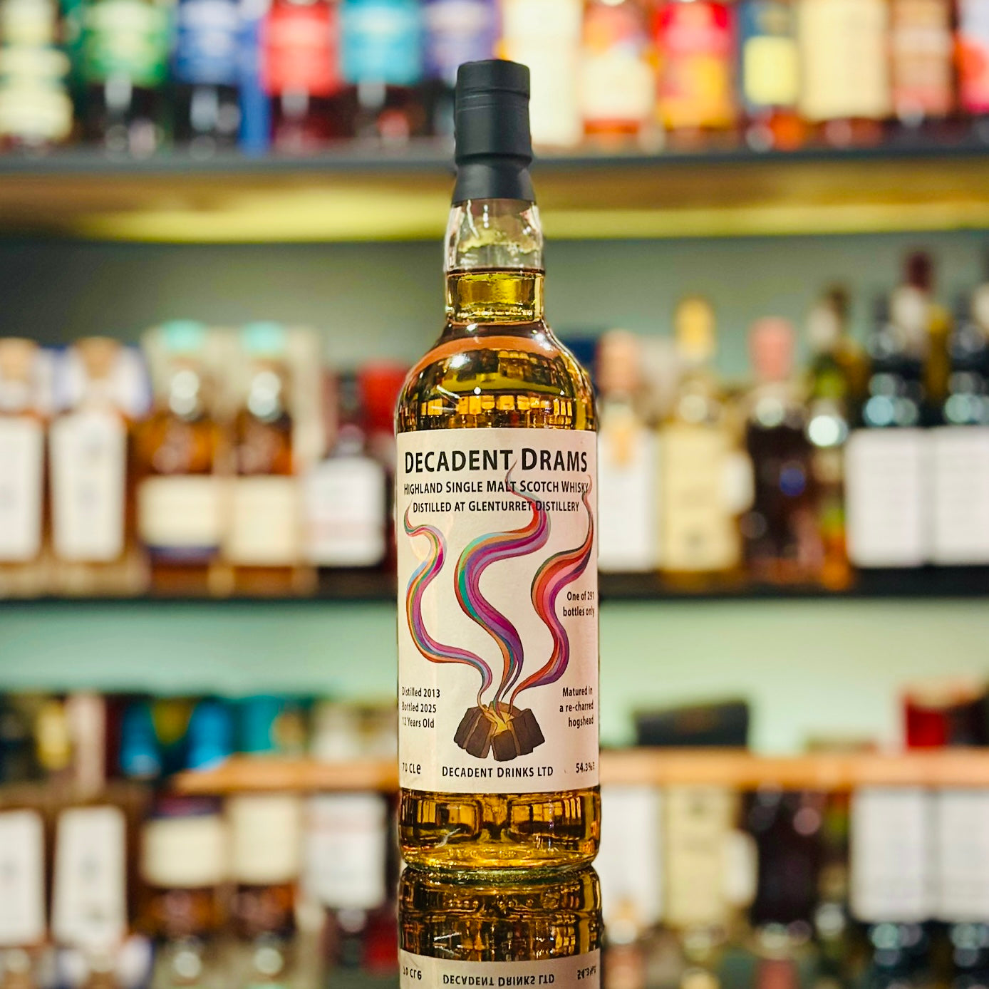 데카던트 드링크스의 글렌터렛 12년산 (2013-2025 리차레드 호그스헤드) 싱글 몰트 스카치 위스키