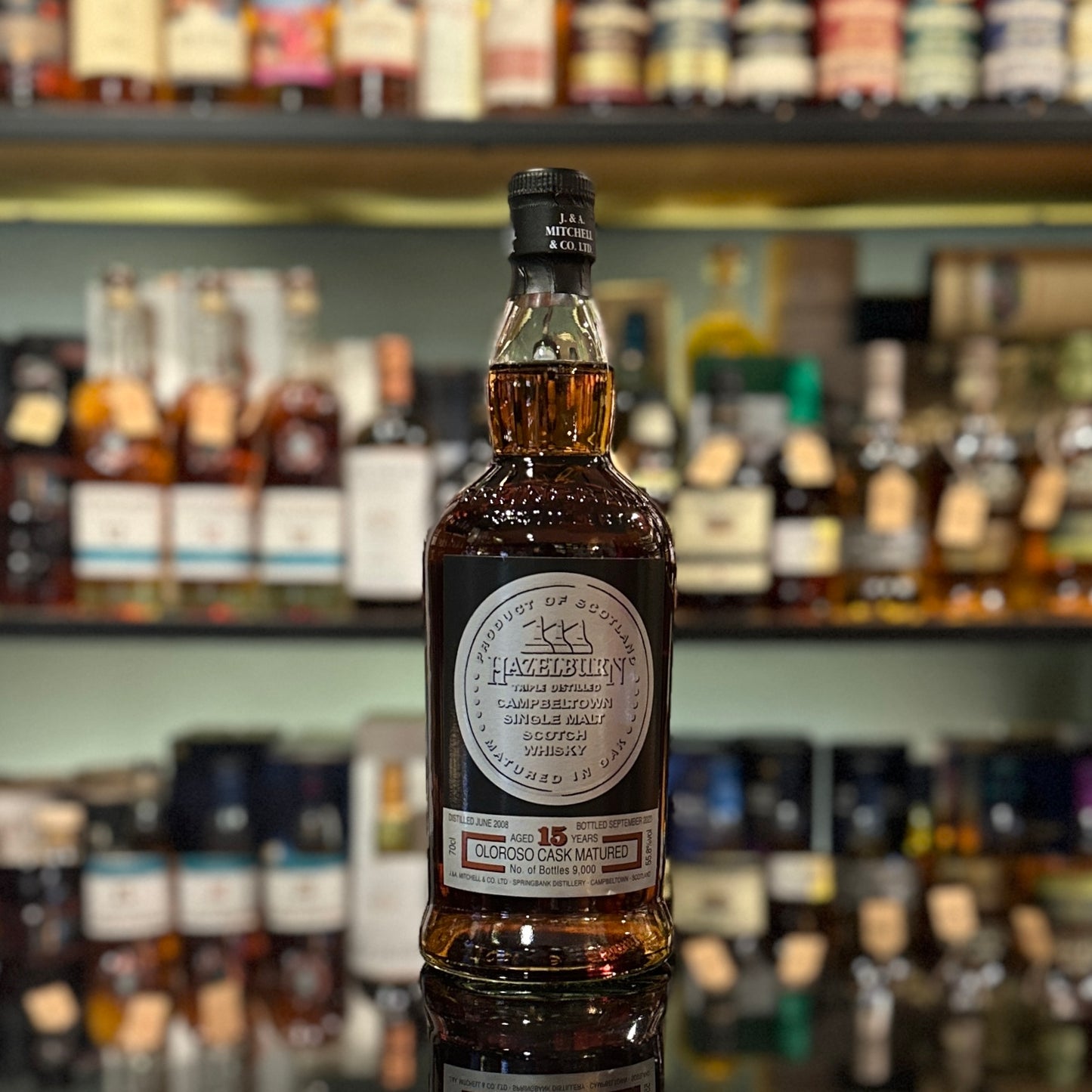 Hazelburn 15 Year Old 2008 Oloroso Sherry Matured Single Malt Scotch Whisky (2023 Release)