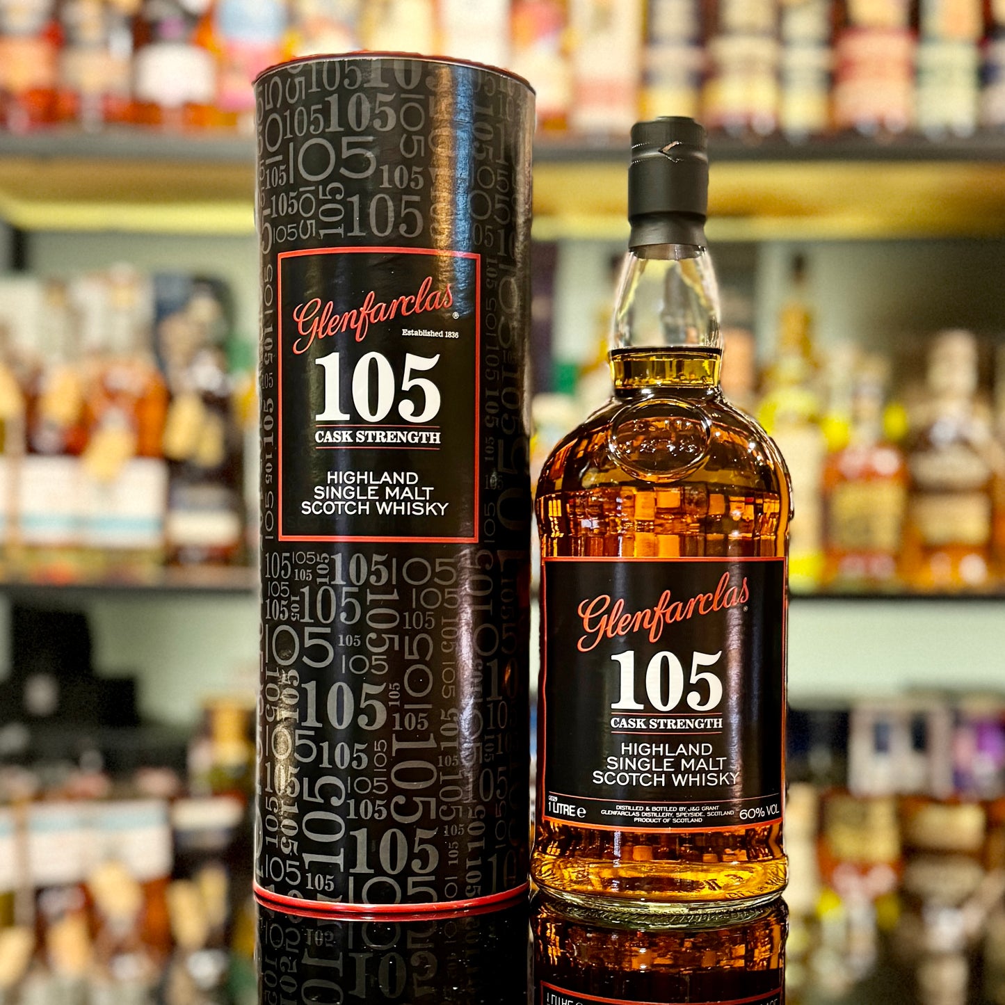 Glenfarclas 105 Cask Strength 싱글 몰트 스카치 위스키(1000ml)
