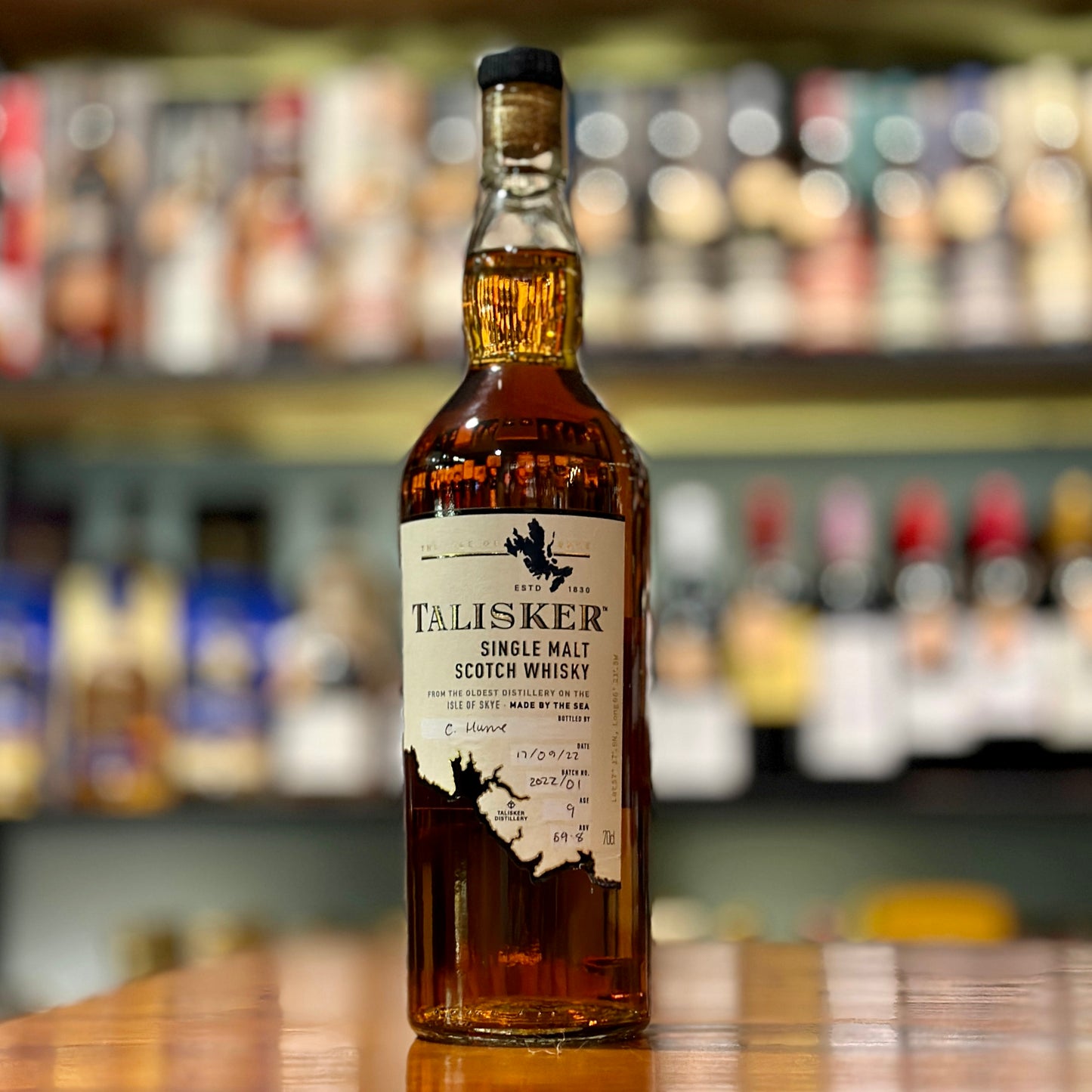 Talisker 9 Year Old Hand Filled Rejuvenated Red Wine Cask Single Malt Scotch Whisky