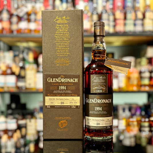 GlenDronach 28 Year Old 1994-2023 Pedro Ximénez Puncheon #474 Single Malt Scotch Whisky
