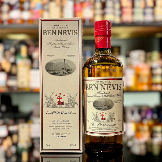 Ben Nevis MacDonald's Celebrated Traditional Single Malt Scotch Whisky