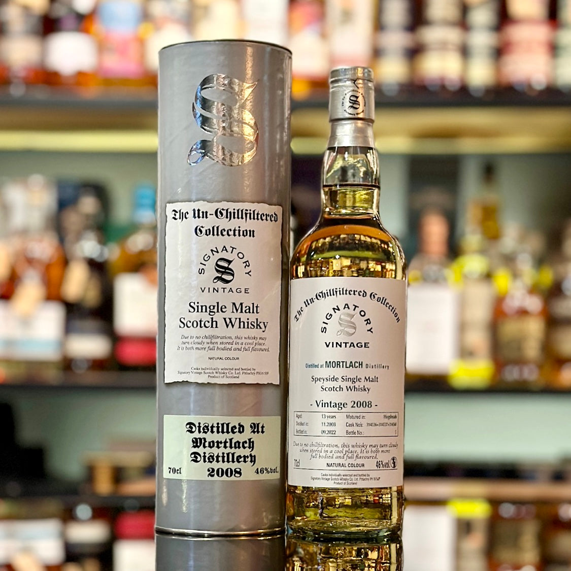 Mortlach 13 Year Old 2008 Casks #314536+#314537+#314560 by Signatory Vintage Single Malt Scotch Whisky