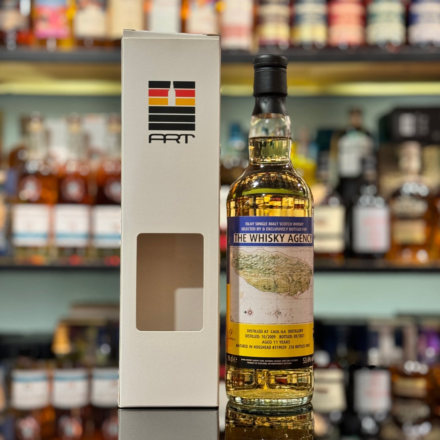 卡爾里拉11年2009-2021年「人上人9週年」The Whisky Agency裝瓶蘇格蘭單一麥芽威士忌