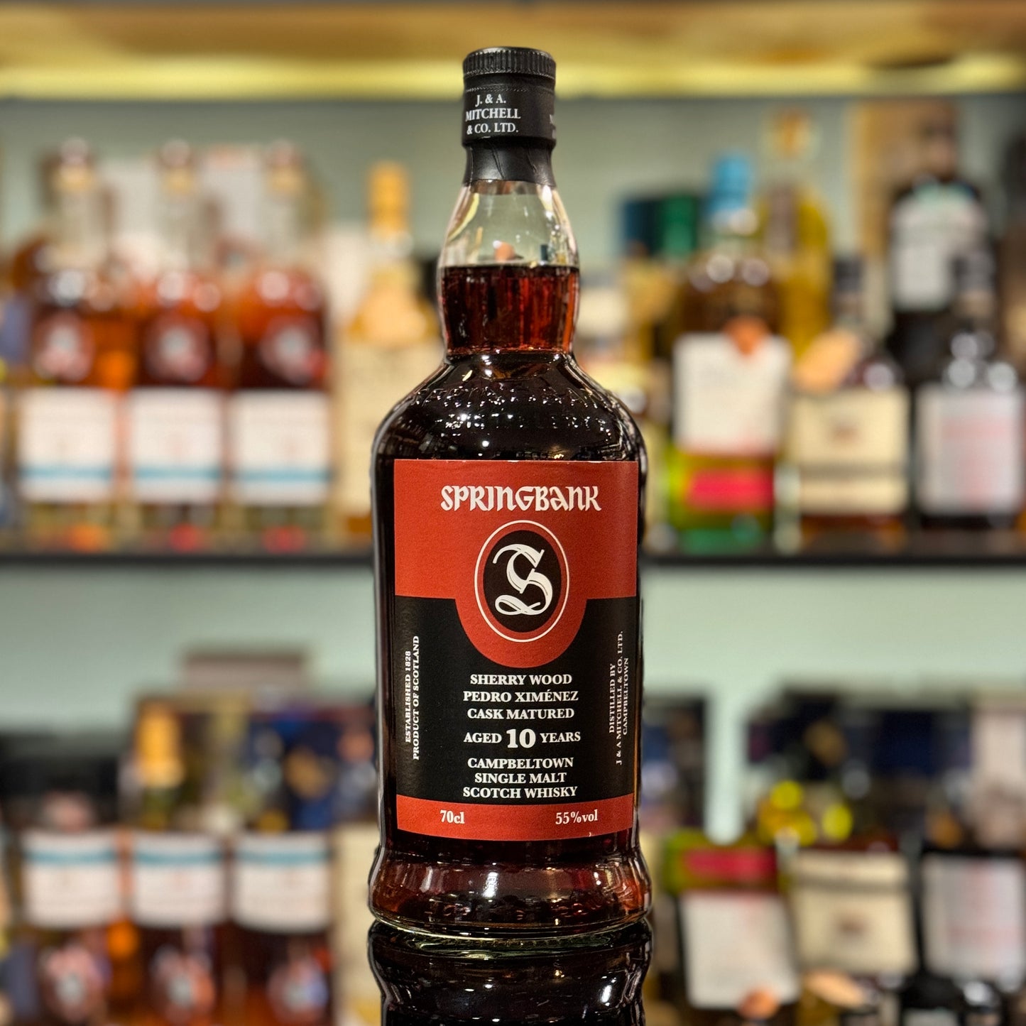 Springbank 10 Year Old Sherry Wood Pedro Ximénez Matured Single Malt Scotch Whisky