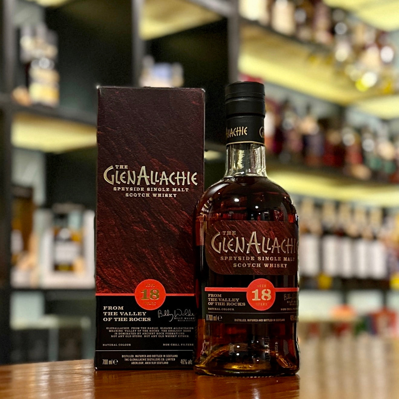 GlenAllachie 18년 싱글 몰트 스카치 위스키(구형 포장)