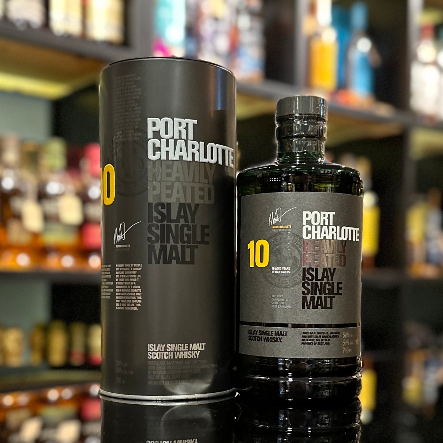 Bruichladdich 포트 샬럿 10년산 강력 피트 싱글 몰트 스카치 위스키